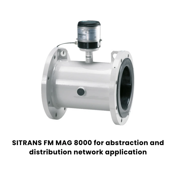 Battery-operated water meters SITRANS FM MAG 8000 for abstraction and distribution network application