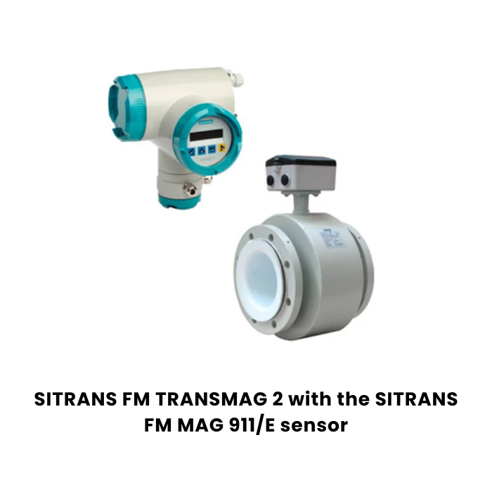 SITRANS FM TRANSMAG 2 transmitter with SITRANS FM MAG 911/E sensor