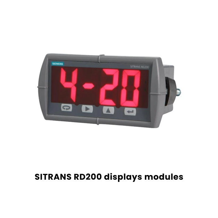 SITRANS RD200 Communications and displays