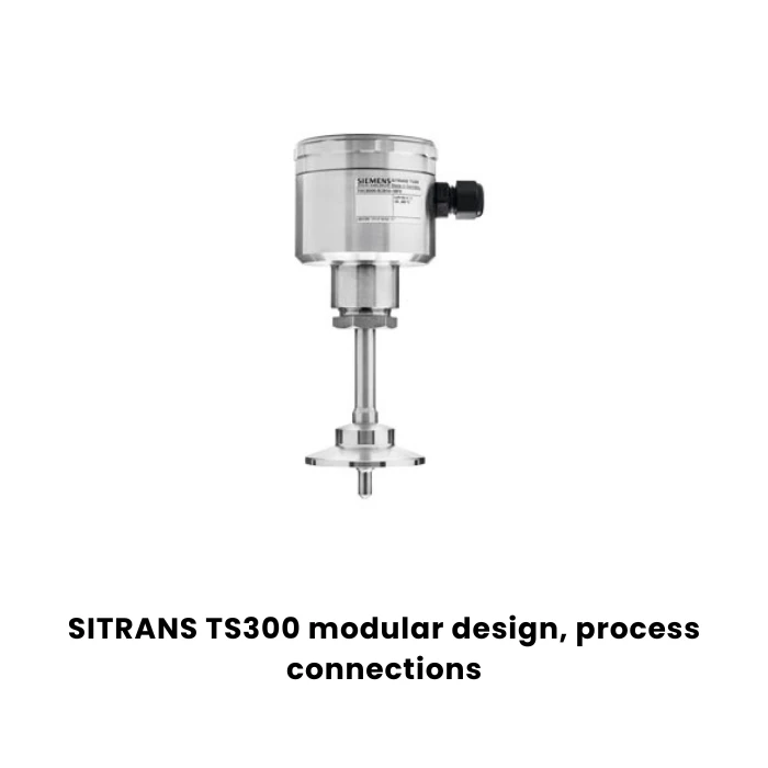 SITRANS TS300 for food and pharmaceuticals Modular design